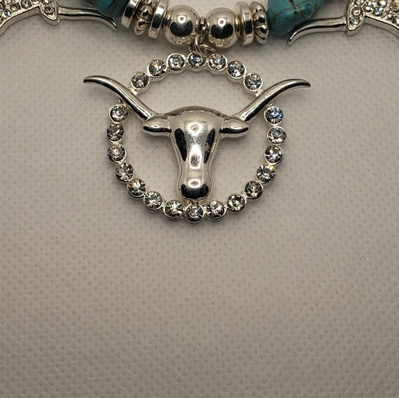 Long horn necklace - Picture 2 of 3